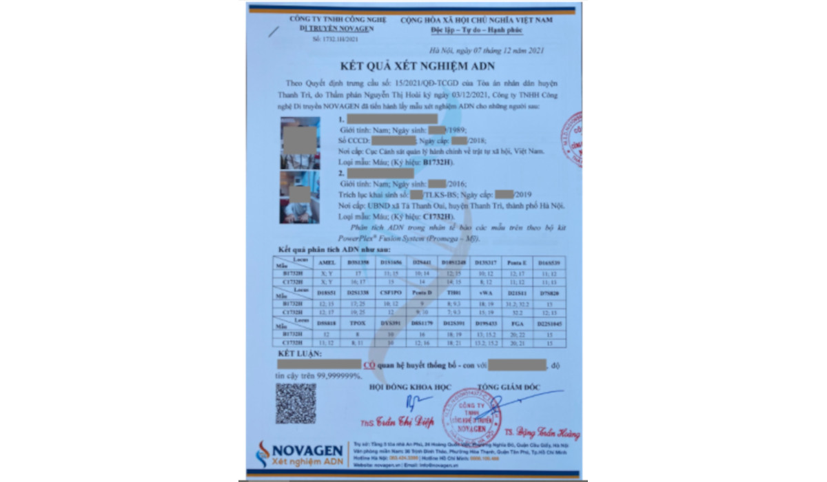 6 địa chỉ xét nghiệm ADN uy tín tại Hà Nội