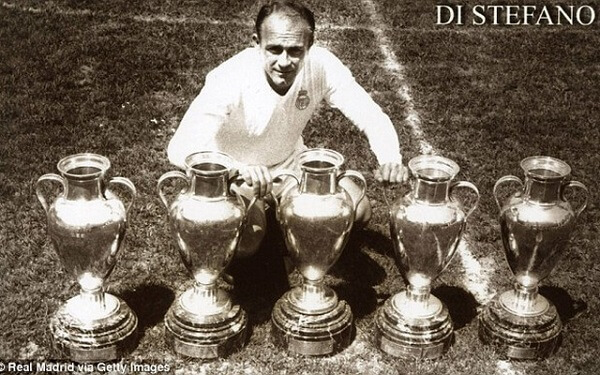 5 cầu thủ huyền thoại vĩ đại nhất mọi thời đại của Real Madrid