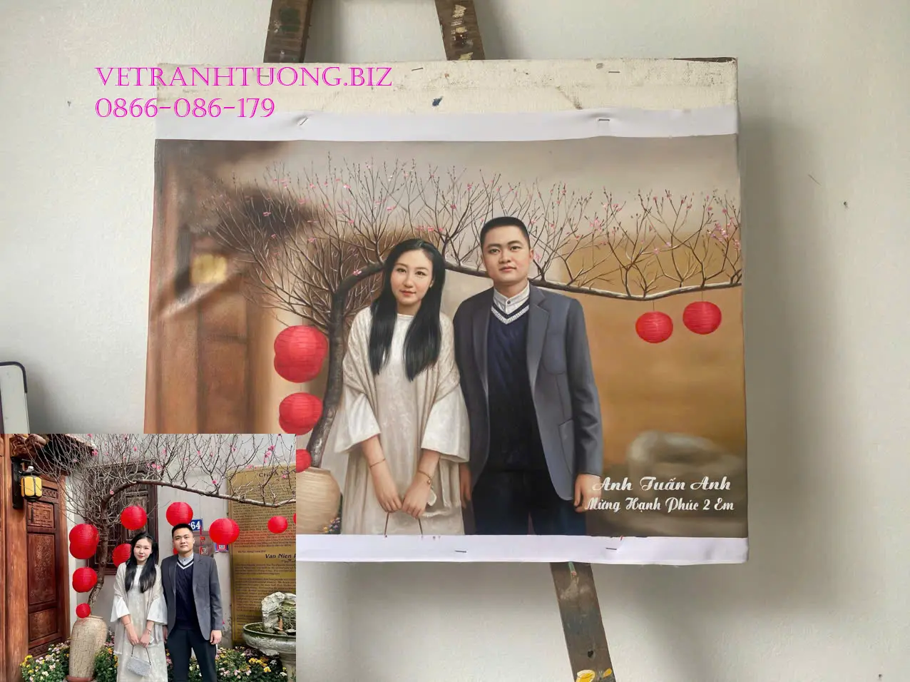 vẽ ảnh chân dung theo yêu cầu