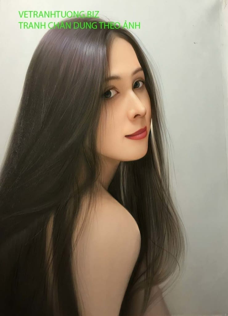 tranh vẽ chân dung theo ảnh