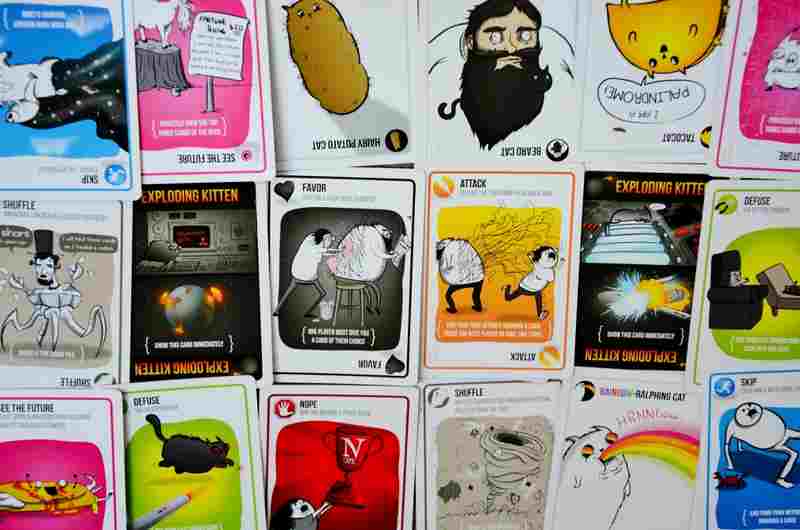 Các lá bài trong game mèo nổ