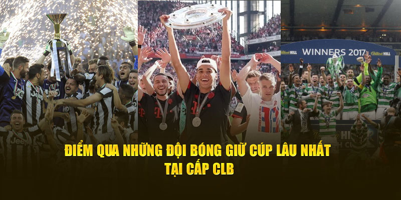 Các đội bóng giữ cúp lâu nhất cấp câu lạc bộ