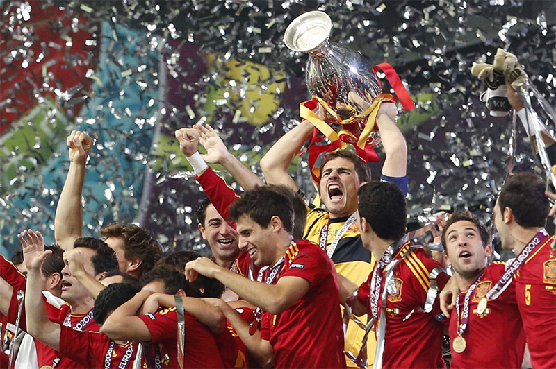 Đội tuyển vô địch Euro nhiều nhất