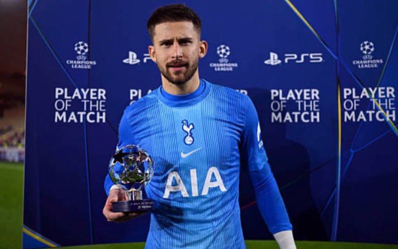 Guglielmo Vicario thủ môn vững chắc của Tottenham