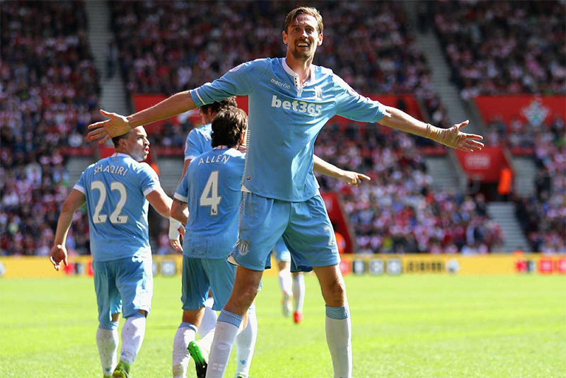Peter Crouch – Chiều cao 2,01m
