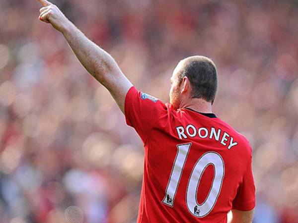 Số áo Rooney ở MU và những số áo của Rooney từng mặc