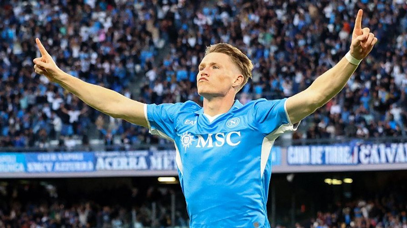 Tiểu sử cầu thủ Scott McTominay của câu lạc bộ Napoli
