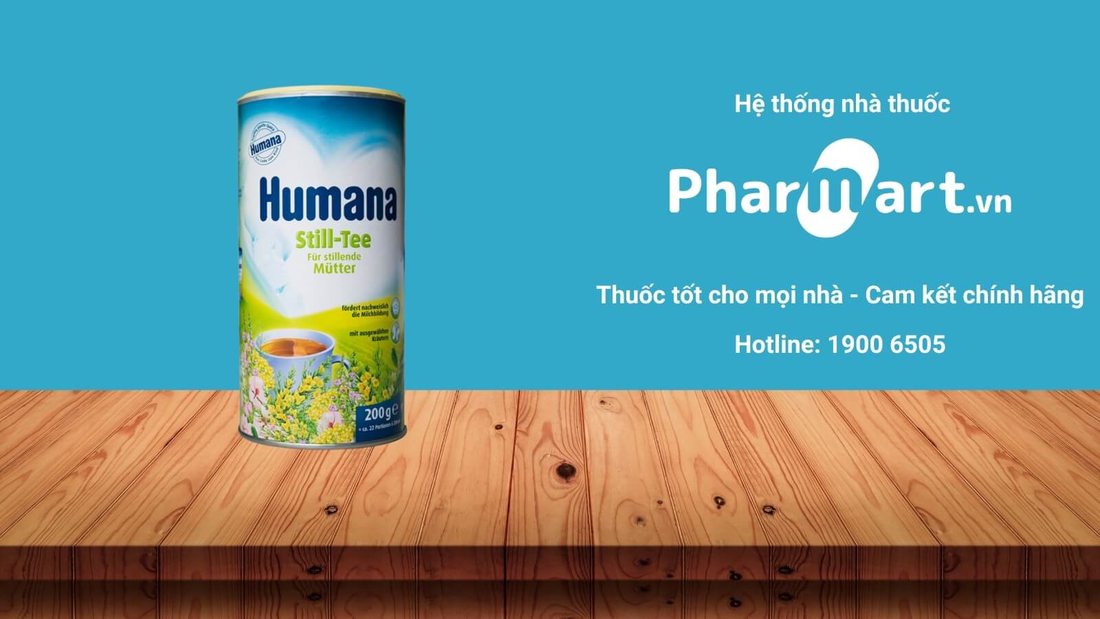 Trà lợi sữa Humana Still-Tee kích thích tăng tiết sữa