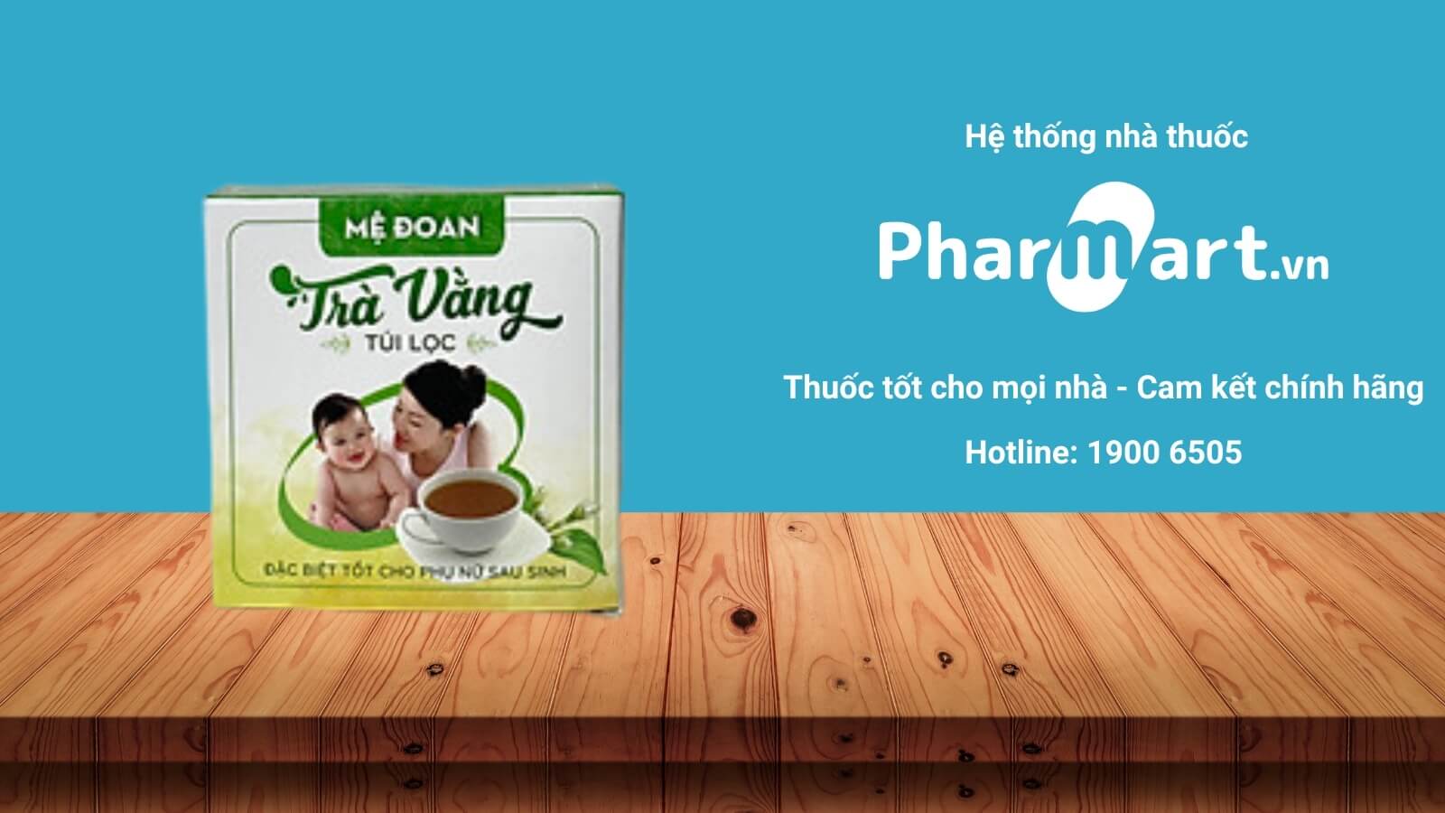 Trà vằng lợi sữa Mệ Đoan cho phụ nữ sau sinh