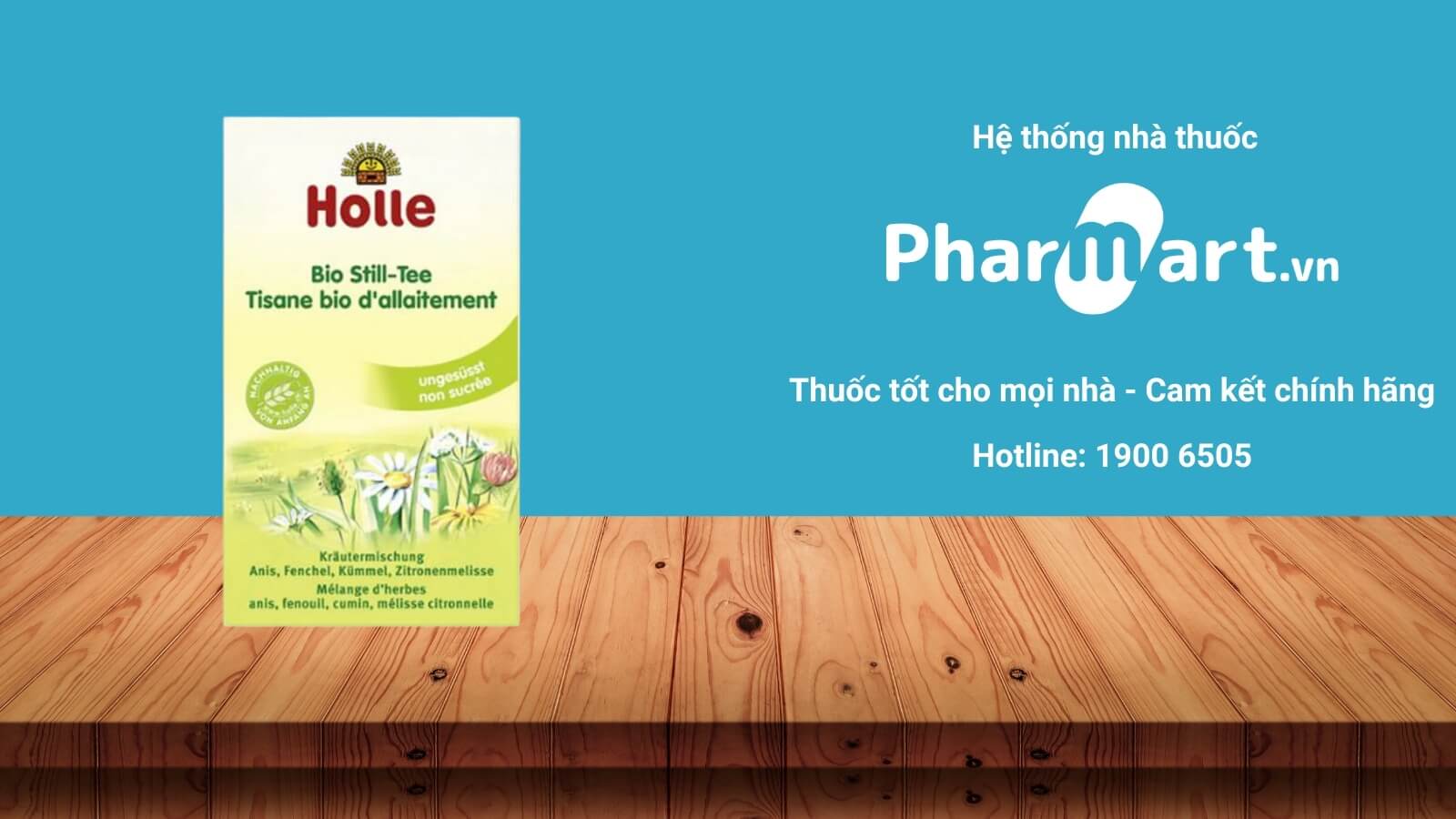 Trà lợi sữa Holle giúp mẹ cải thiện chất lượng sữa
