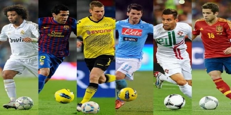 Hậu vệ cánh trái trong đội hình bóng đá hiện đại