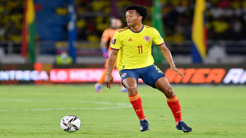 Juan Cuadrado có sự nghiệp với hàng loạt đội bóng hàng đầu Top 5 cầu thủ Colombia ấn tượng nhất lịch sử bóng dá