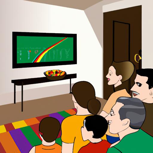 Máy chiếu xem bóng đá tại gia đình